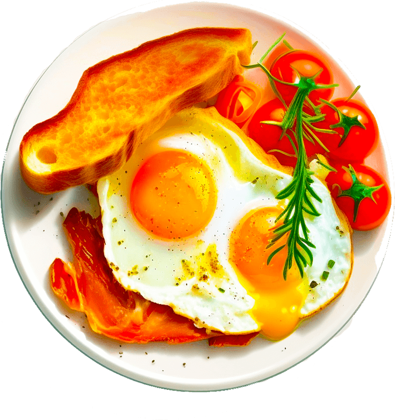 Over Easy Egg PNG