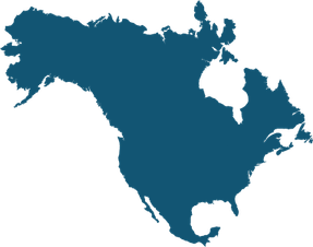 North America Map PNG