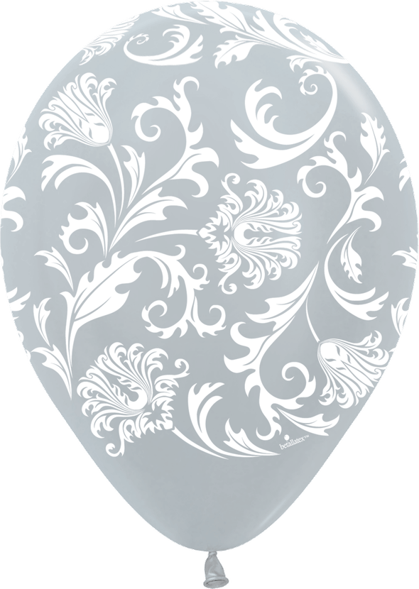 Silver Balloon PNG