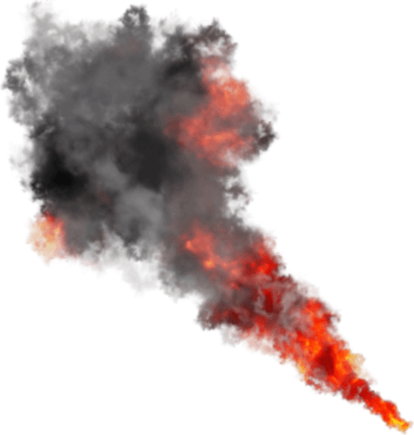 Explosion Flame PNG