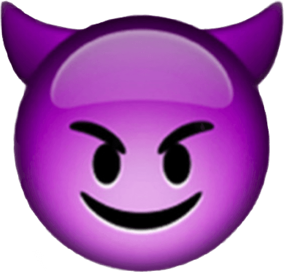 Demon Emoji PNG