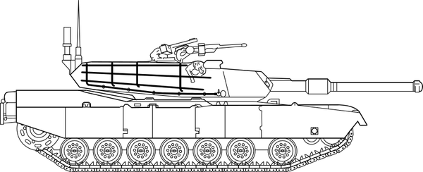Abrams Tank PNG