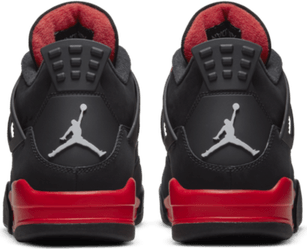 Air Jordan 4 Retro Red Thunder PNG