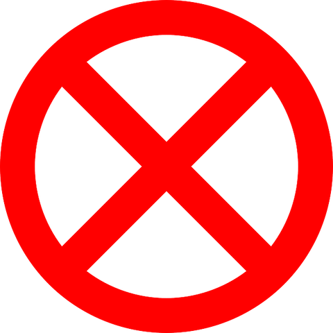 No Red Cross PNG