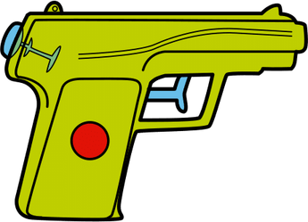 Water Gun Emoji PNG