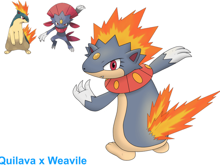 Quilava Pokemon PNG