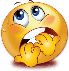 Scared Emoji PNG