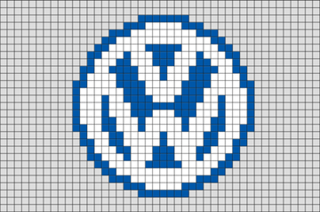 Pixel Circle PNG