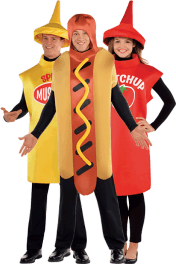 Halloween Costumes Group PNG