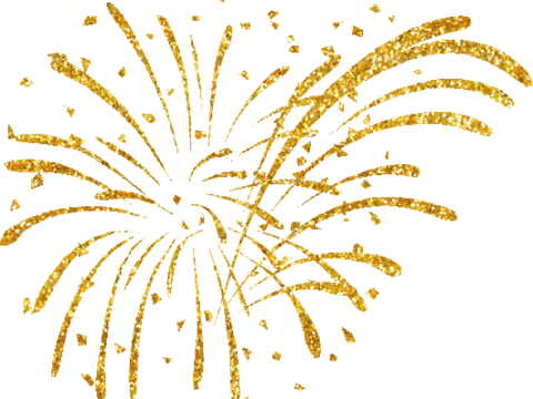 New Year Fireworks PNG