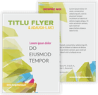 Flyer Model PNG