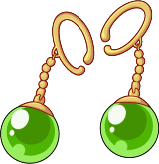 Potara Earrings PNG