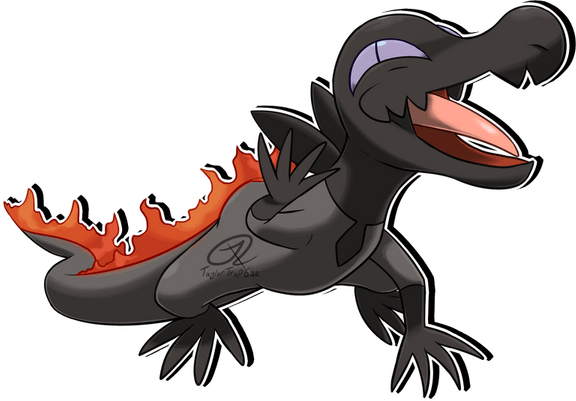 Salandit Pokemon PNG