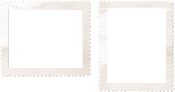 Postage Stamp Border PNG