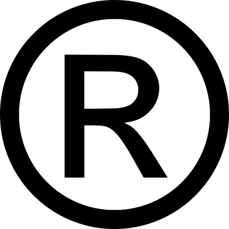 Copyright Symbol R Registered Trademark PNG