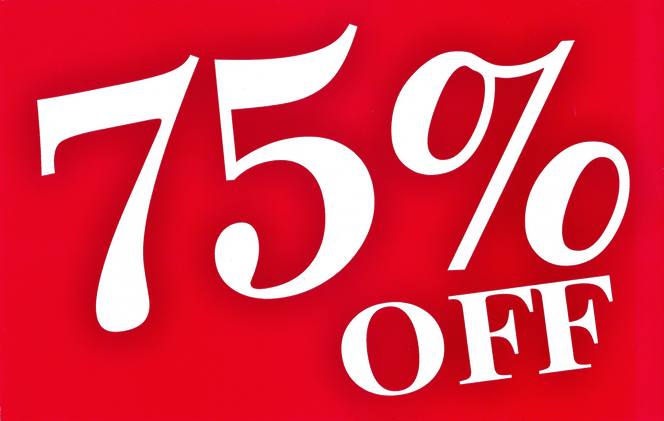 75 Off PNG