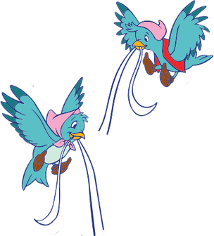 Cinderella Bird PNG