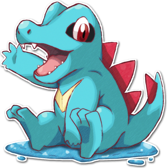 Totodile Pokemon PNG