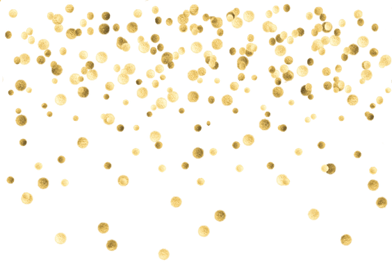 Gold Confetti PNG
