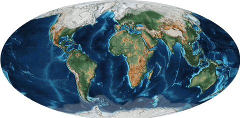 Frozen Earth PNG