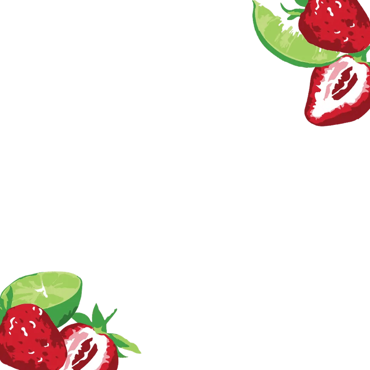 Strawberry Border PNG