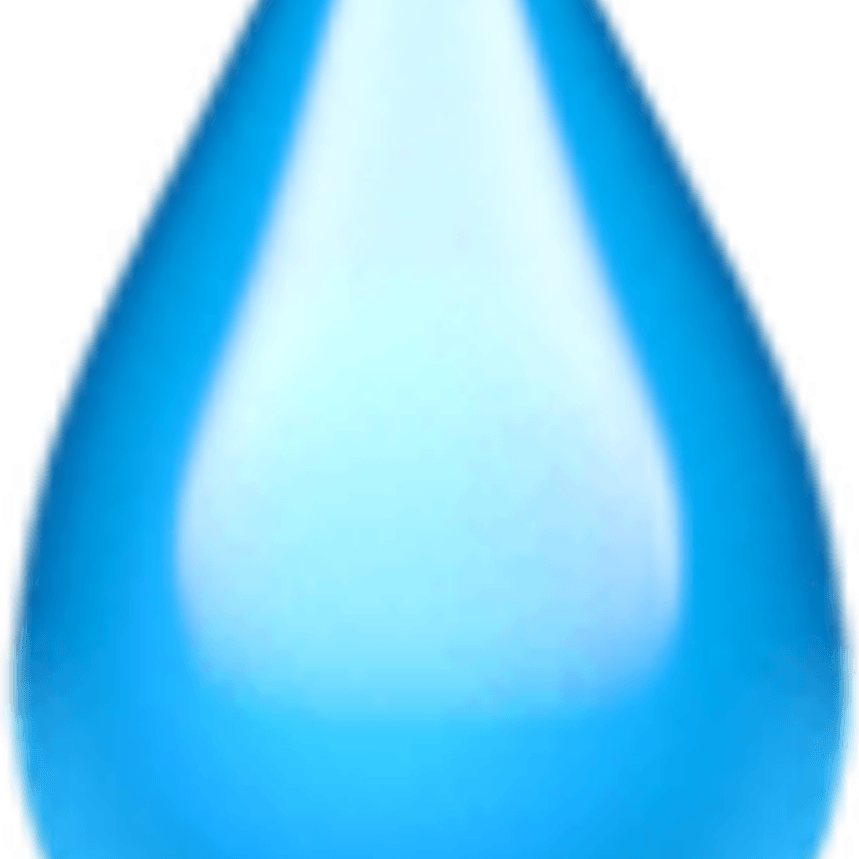 Water Emoji PNG