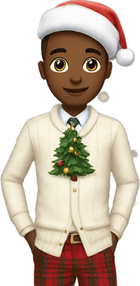 Christmas Preppy PNG