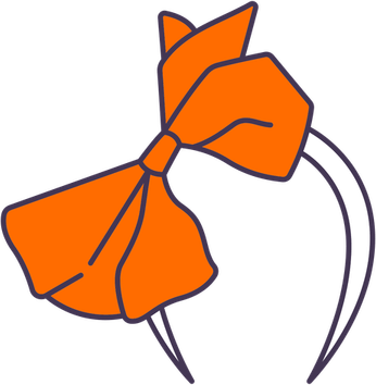 Headband Bow PNG