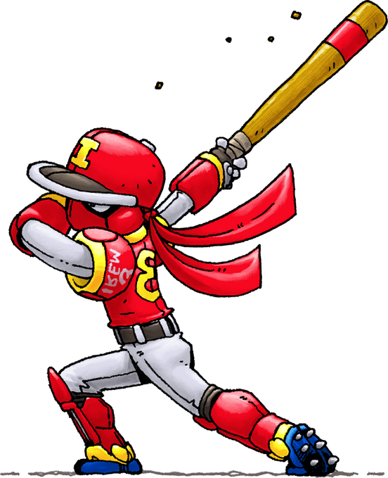 Man With Baseball Bat PNG