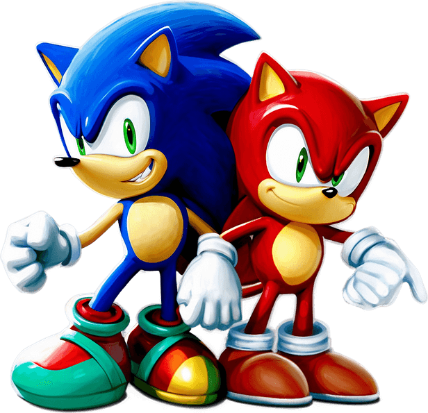Knuckles Sonic PNG