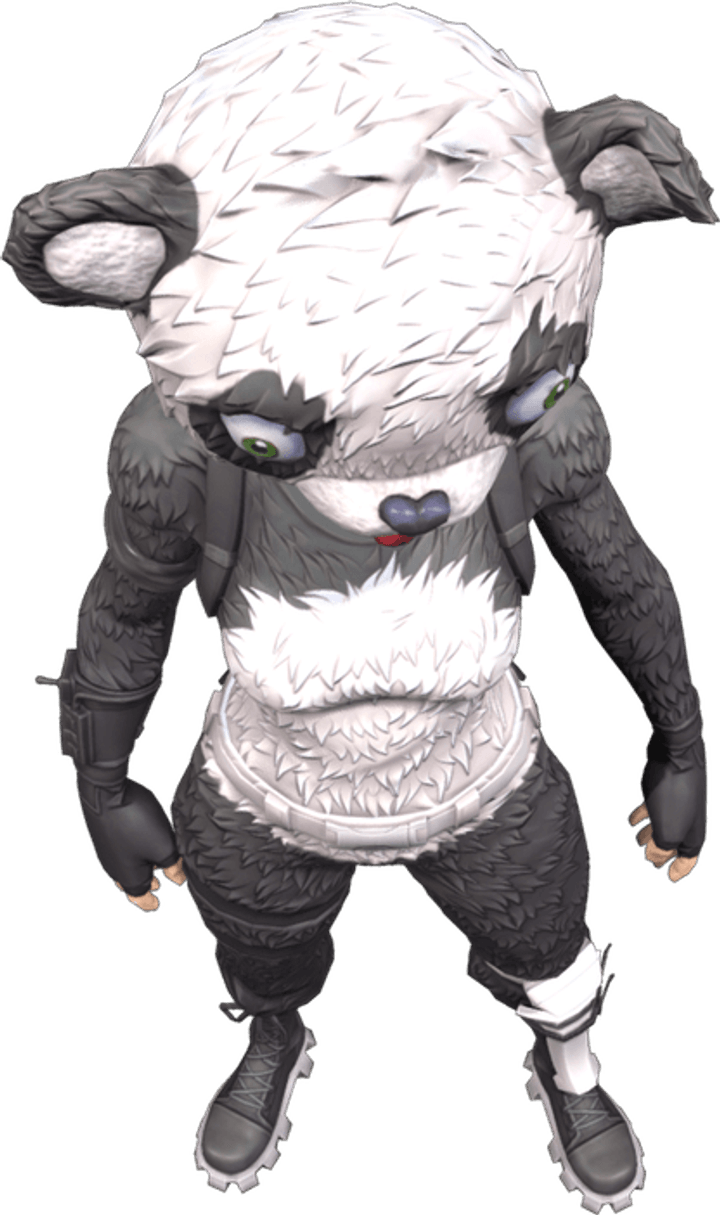 Fortnite P A N D A Team Leader PNG