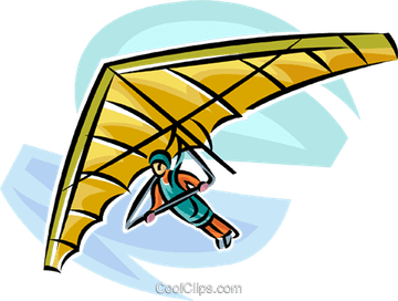 Hang Gliding PNG
