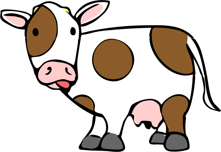 Cartoon Cow PNG