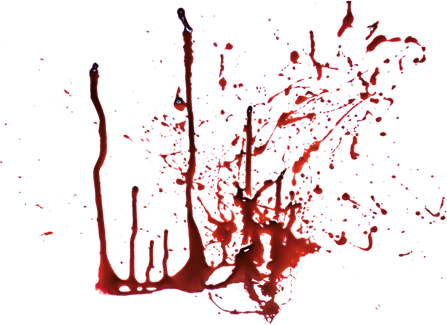 Green Blood Splatter PNG