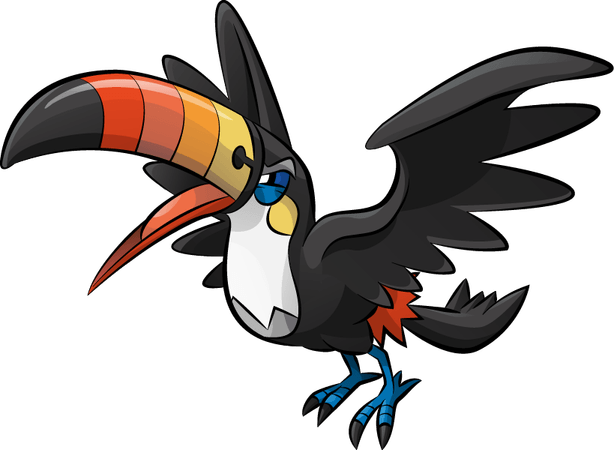 Toucannon Pokemon PNG