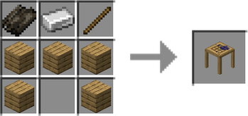 Minecraft Crafting Bench PNG