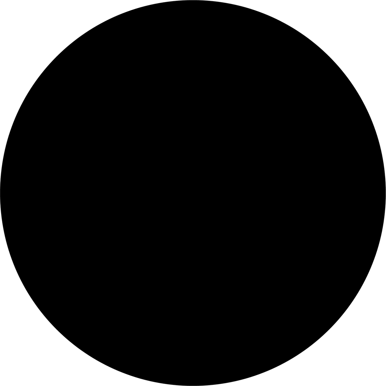 Black Circle PNG