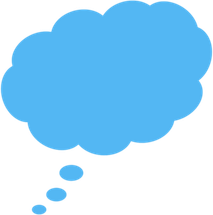Thinking Cloud PNG