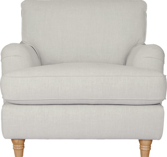Grey Armchair PNG