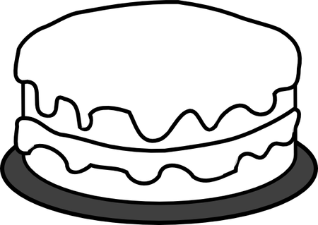 Blank Cake PNG