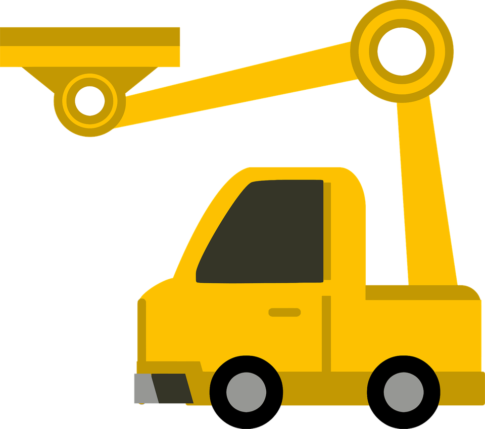 Yellow Cartoon Car PNG