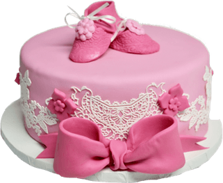 Pink Cake PNG