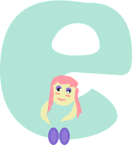 Alphabet Lore Letter E PNG