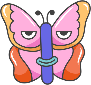 Butterfly Cartoon PNG