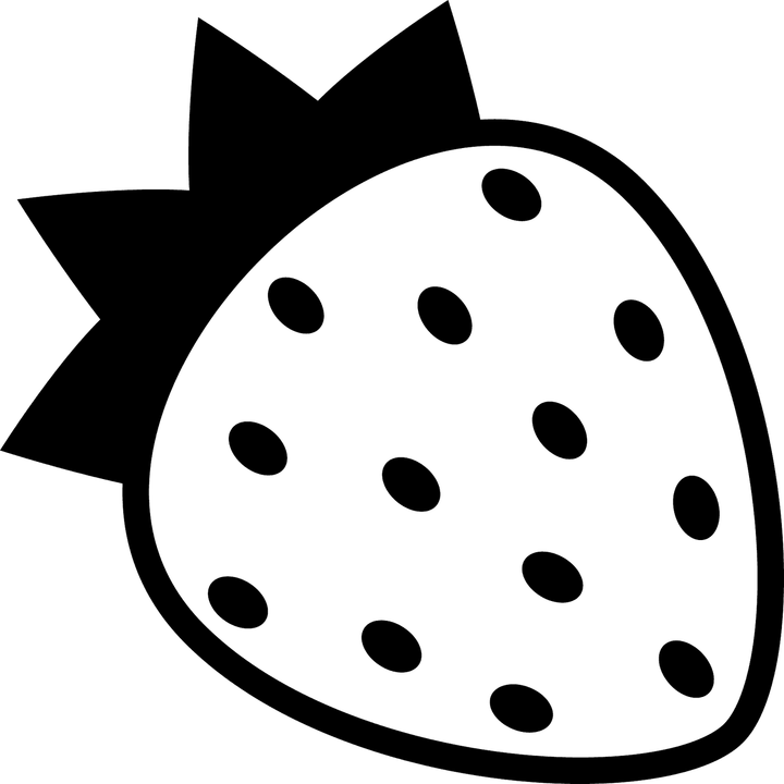 Strawberry Emoji PNG