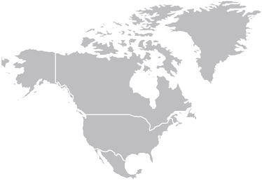 North America Map PNG