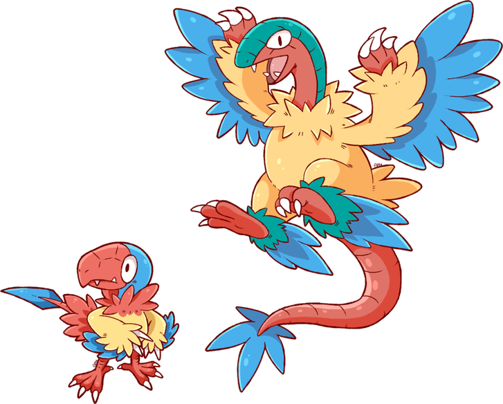 Archeops Pokemon PNG