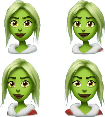 Female Grinch Transparent PNG