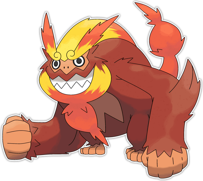 Darmanitan Pokemon PNG