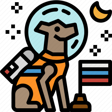 Astronaut Dog PNG